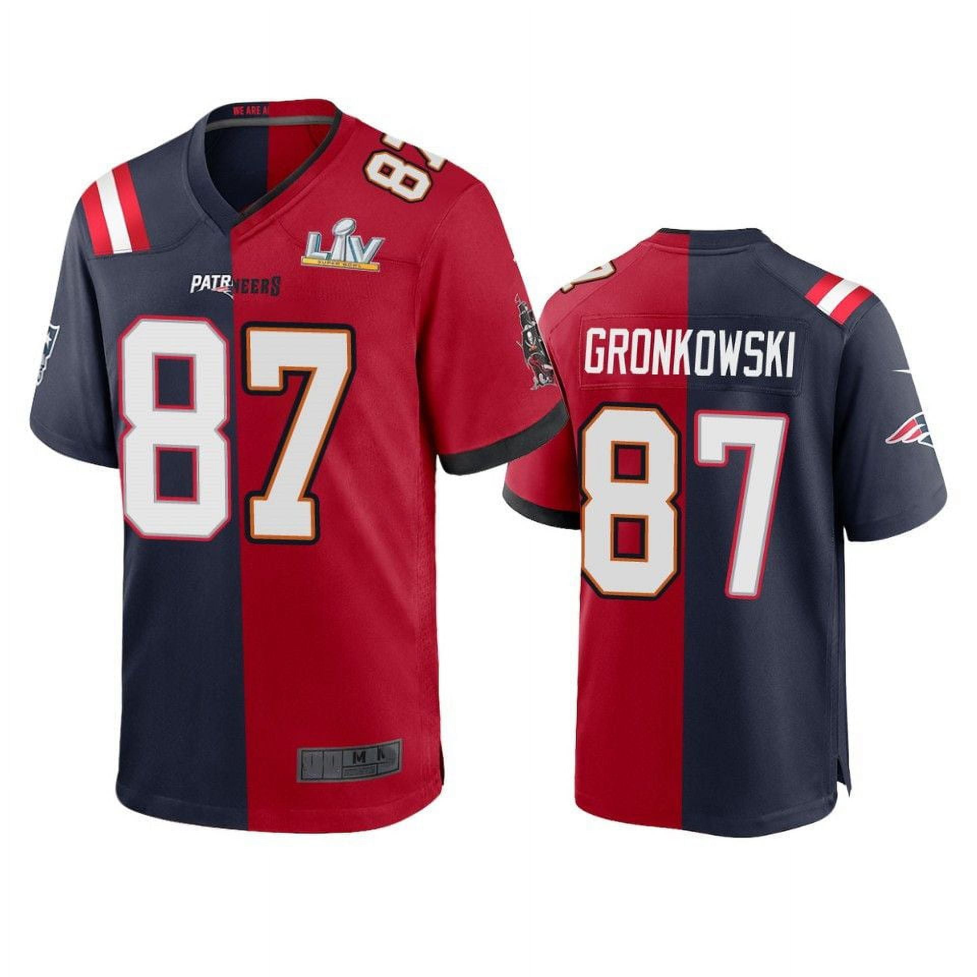 Nike Tampa Bay Buccaneers No87 Rob Gronkowski White Youth Super Bowl LV Bound Stitched NFL Vapor Untouchable Limited Jersey