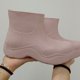 thumbnail image 3 of Zapatos de lluvia cortos impermeables, Botas de lluvia para mujer, Botas de lluvia cortas de EVA para mujer, botas cortas informales con parte inferior gruesa, artesanía Superior, 3 of 5