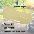 thumbnail image 7 of Auto Dashboard Cover Beige Polyester Non-slip Mat Protector Carpet Sun Proof for Honda Civic 2006-2011, 7 of 7