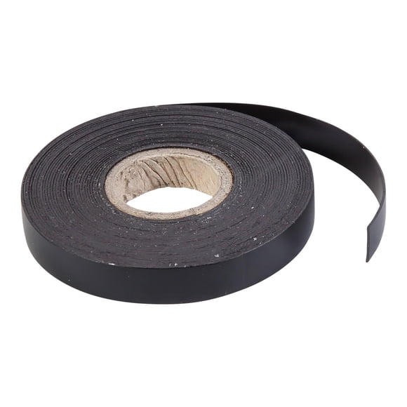 Rollo de Cinta Magnética MasterVision 1 cm x 5 m Negra