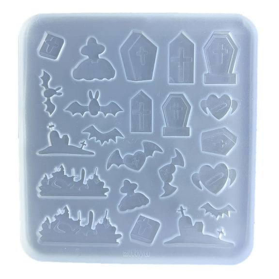 lanema DIY Art Bowknot Star Tennis Epoxy Resin Molds Keychain Charm Casting Mold Tool