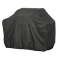 thumbnail image 1 of Waterproof Grill Covers, Black 24Dx70Wx46H Inch, Fading-Resistant BBQ Grill Cover for Holland, Weber, Brinkmann, Jenn Air, and Char Broil - Dust-Proof Protection, 1 of 7