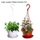 thumbnail image 3 of Wosthever Cesta colgante para plantas y flores, resistente a la corrosión, firme y duradera, transpirable, 5 piezas Jardín y Patio conjunto blanco, 3 of 6