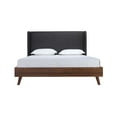 thumbnail image 2 of Topline Home Furnishings Queen Platform Bed with Upholstered Headboard, 2 of 8