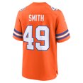 thumbnail image 3 of Men's Nike Dennis Smith Orange Denver Broncos Retired Player Alternate Game Jersey, 3 of 6