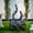 Black, variant on XBrand 25 in H Stone-look Sculptural Modern Freestanding Fiber Resin Outdoor Garden Fountain w/ LED Light, Black