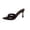 Black, variant on Women's Bow Kitten Mules Sandals Open Toe Slip On Non-Slip Stiletto High Heel Dress Shoes Daily Wedding Party Casual Slides