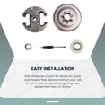 thumbnail image 3 of For 340 345 350 Clutch Drum Clutch Kit Chainsaw Clutch Se, 3 of 5