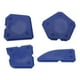 thumbnail image 1 of Speravity 4 Uds. De removedores de sellador, esparcidor de cemento de vidrio, raspador de silicona de mano, escurridores de Gel, herramientas de calafateo Artesanía Azul Speravity TO008331-01B, 1 of 6