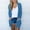 Blue 1, variant on Women's Classic Cardigans Long Sleeve Open Front Casual Knit Sweaters Coat Trendy Dressy Lightweight Blouses with Pockets