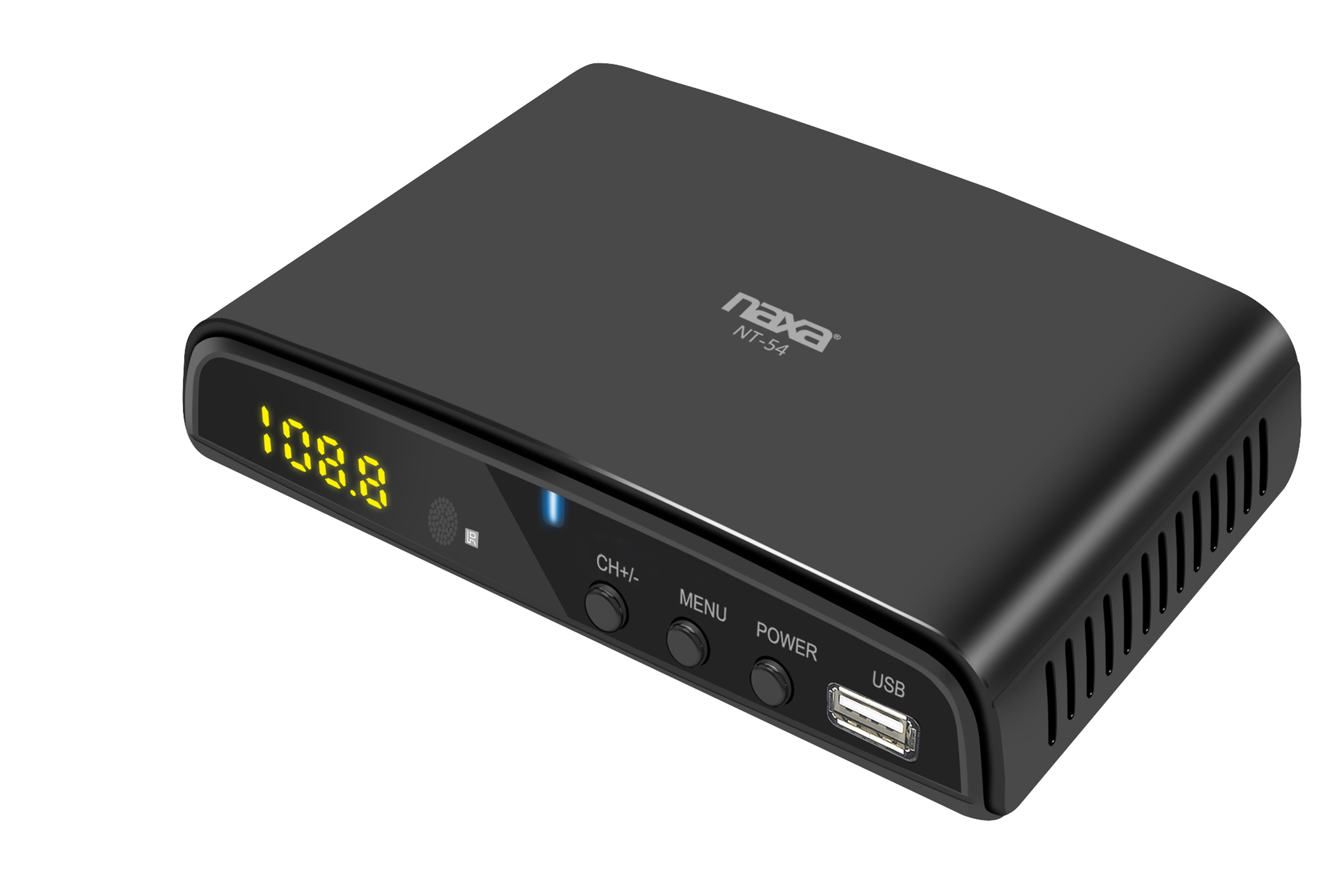 Naxa Electronics NT-54 Digital HDTV Converter Box with USB & TV
