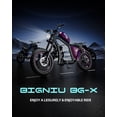 thumbnail image 5 of BIGNIU BG-X Electric Bike for Adults,740W Brushless Motor 48V/31.5Ah Up to 40 Miles E-Bike Front/Rear Turn Signal Dual Suspension Ebikes UL2849, 5 of 7