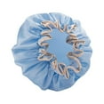 thumbnail image 6 of Waterproof Shower Bath Cap Unisex Elasticated Reusable Protector Hat J4Y7, 6 of 8