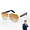 C-Gold Yellow, variant on Smart Audio Sunglasses Bluetooth 5.4, Open Ear Wireless Headphones, UV400 Anti Blue Light Glasses, Touch Control, 7H Playtime, IP4 Waterproof for Outdoor Sports