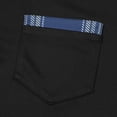 thumbnail image 6 of Kcolen Men's Polo Shirts Slim Fit Men Denim Lapel Button Down Collar Men's Casual Loose Fit Comfort Business Short Sleeve Shirt Casual Beach Basic, 6 of 7