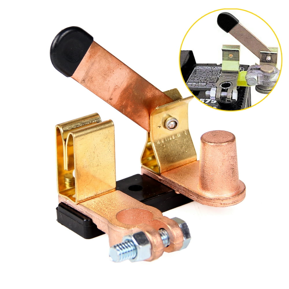 Auto Battery Disconnect Knife Blade Switch Top Post Top Terminal Car