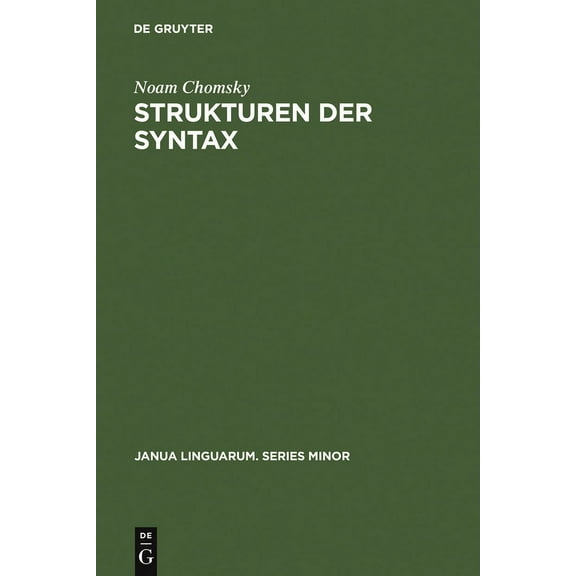 Janua Linguarum. Series Minor Strukturen der Syntax, Book 182, (Hardcover)