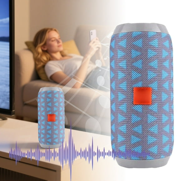 Wireless Speaker Portable Hands Calling Support 10M Range 1200mAh Battery With Deep Backfire S Smart Speakers for Home Airplay Speakers Stick Speakers Outdoor Pool Speakers Working Mans Loud Speakers