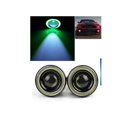 thumbnail image 1 of 2 pcs 8.9 cm High Power Universal headlamp - led ring "Angel eye" Ring Fog lamp, drl lamp.green, 1 of 5