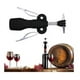thumbnail image 1 of Abridor de botellas de vino con cortador de papel de aluminio | Sacacorchos mecánico para extraer fácilmente el corcho | Construcción duradera de aleación y ABS | Herramienta de bar para el hogar,, 1 of 4