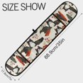 thumbnail image 3 of Dailycode Double Sided Oven Mitt with Loop Heat Resistant Kitchen Long Potholders 7" x 35" Japanese Maneki-neko Cats, 3 of 6
