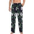 thumbnail image 4 of GZHJMY Halloween Skulls Pajama Pants, Mens Lounge Pants Super Soft Men Pajama Bottoms, Christmas New Year Birthday Father's Day Gifts, X-Large, 4 of 7