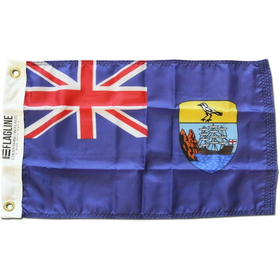 St. Helena - 12"X18" Nylon Flag