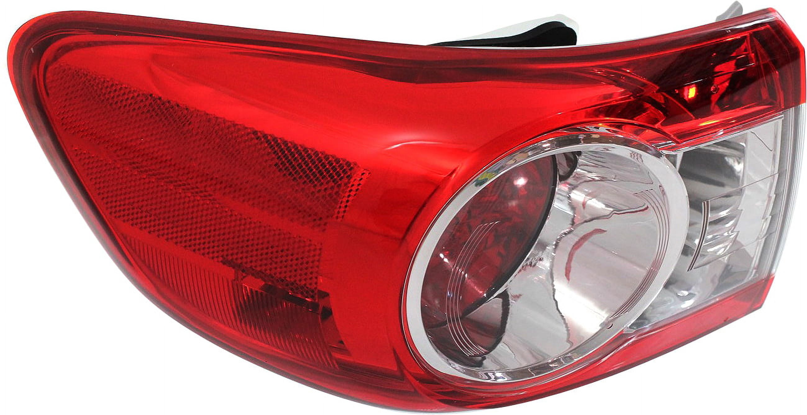 Tail Light Compatible With 2011-2013 Toyota Corolla Left Driver With bulb(s)