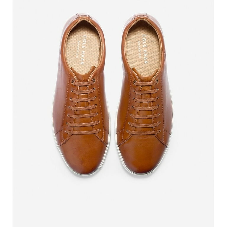 Cole Haan Mens Grand Crosscourt II Sneaker Tan Burnished 