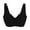 Black, variant on KOERIM Mesh Shoulder Straps Underwire Breathable Bra for Women,1Pack