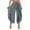Gray, variant on Aoochasliy Womens Pants Petite Ladies Casual Solid Elastic Waist Workout Sports Wide Lag Pants