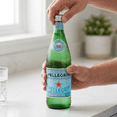 thumbnail image 2 of San Pellegrino Sparkling Natural Mineral Water – 750 mL (25.30 fl oz) Glass Bottles – 6 Pack – Premium Italian Carbonated Mineral Water, 2 of 7