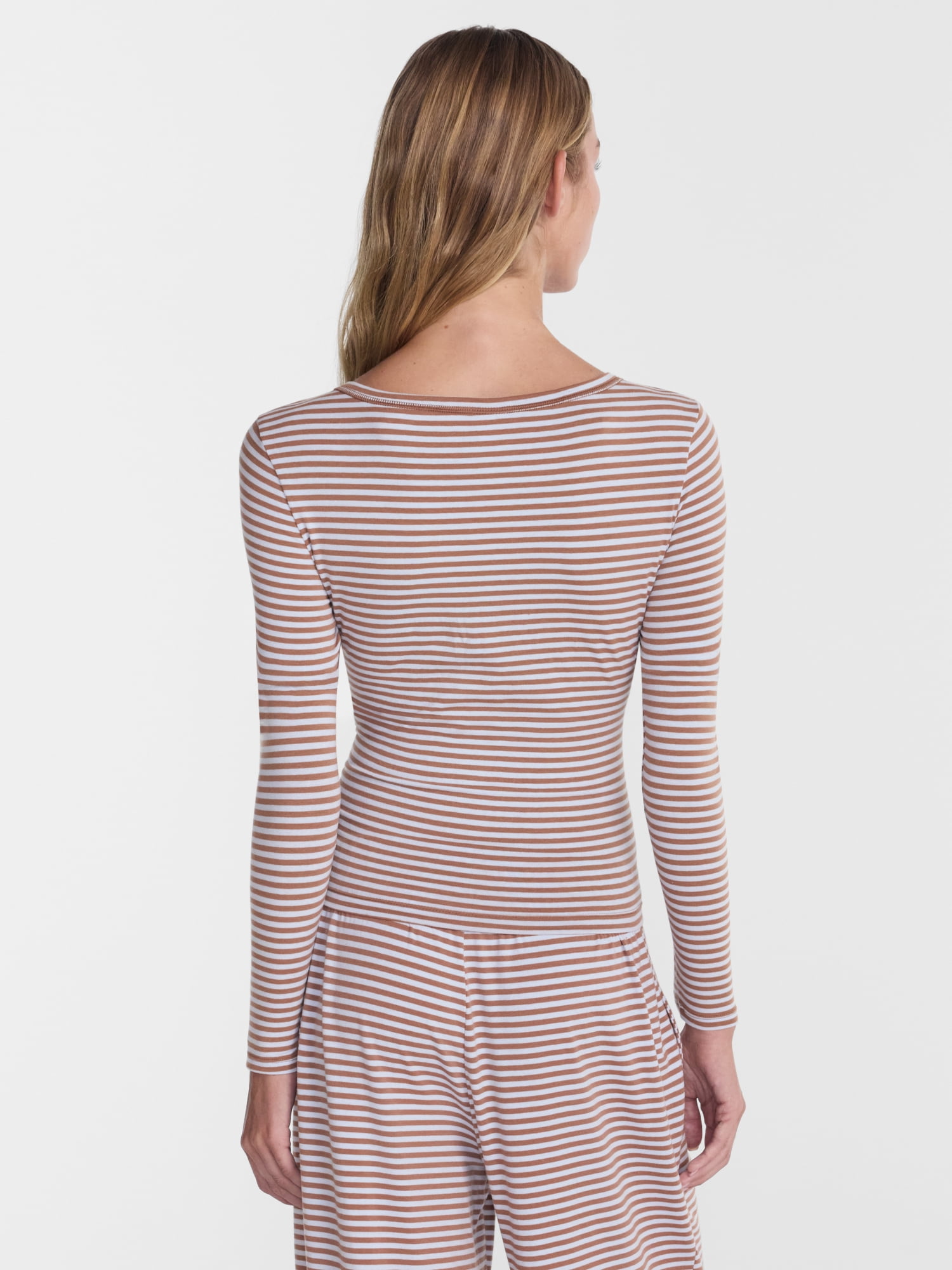 No Boundaries Cloud Core Henley Sleep Shirt, Women's XXS-3X