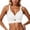 White, variant on Women Swim Top Bikini Top For Sports Bra Women Swimsuit Bathing Bra Bikini Top Neck Swimwear