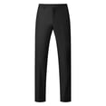 thumbnail image 2 of HBDesign Mens All Season Serge Dress Pants Classic Fit Business Formal Work Trousers, 2 of 7