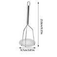 thumbnail image 3 of BakewareStainless Steel Potato Masher with Ergonomic Handle for Smooth Creamy Mashed Potatoes Vegetables Fruits and Foods, 3 of 8