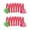 Red, variant on T-HOTLYST 2Pcs Interactive Colorful Plush Ball Spring Coils Cats Toy Encouraging Playfulness and Exploration for Energetics Kitten