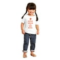 thumbnail image 4 of Keep Calm and Say Boo Halloween Toddler Boy Girl T Shirt Infant Toddler Brisco Brands 3T, 4 of 6