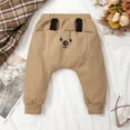 thumbnail image 2 of Ruyang Baby Boys Girls Corduroy Pants Soft Infants Bottoms Casual Babies' Leggings Toddler Organic Harem Pants, 2 of 4