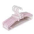 thumbnail image 2 of Multifunctional Adjustable Kid Hanger Clothes Rack Retractable Hanger Telescopic Pink, 2 of 8
