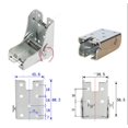 thumbnail image 5 of Folding support frame - self-locking hinges - legs - accessories and bellows - for folding folding table legs - kitchen folding table extension (Split - left - Press key), 5 of 5