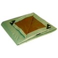 thumbnail image 2 of DRY TOP 23060 30' X 60' Silver/Brown Reversible Heavy-Duty UV Treated Poly Tarp, 2 of 2
