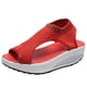 thumbnail image 2 of Zapatos planos de moda para mujer, sandalias informales de tacón de cuña hueca, zapatos de talla grande Wmkox8yii shjk4273, 2 of 6