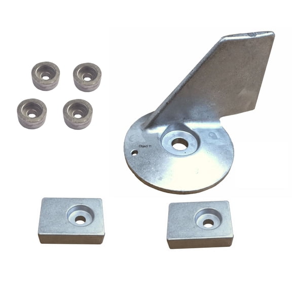 Complete Magnesium Anode Kit for Suzuki 40 - 50 HP Outboard Motors US Military Grade Magnesium Kit Replaces 95461, 20910MG, 8m6008005, CMSZ4050KITM