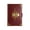 Red, variant on Password Lock Notebook with Compass Design, PU Leather Journal for Private Notes and Diary