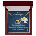 thumbnail image 5 of To Granddaughter  Angel Granddaughter From Grandma Inseparable Necklace, 5 of 20