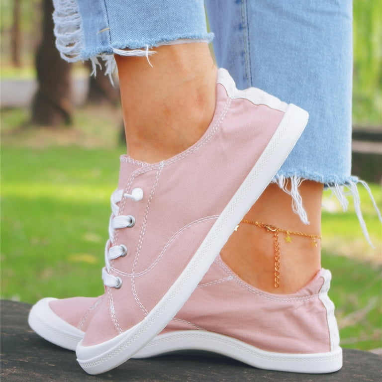 Canvas sneakers shop walmart