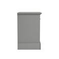thumbnail image 3 of Xylon 1-Drawer Grey Nightstand (21.7" X 24.4" X 15.7"), 3 of 7