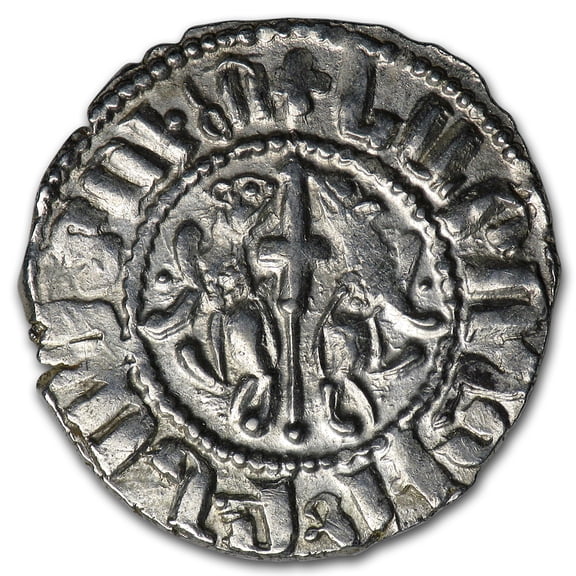 Kingdom of Armenia Silver Tram Levon I (1198-1219 AD) XF-AU
