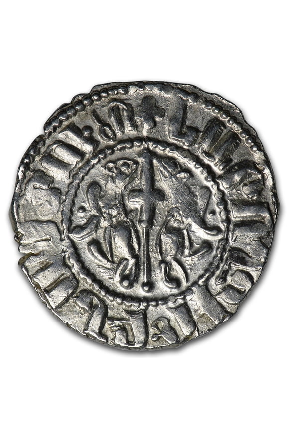 Kingdom of Armenia Silver Tram Levon I (1198-1219 AD) XF-AU